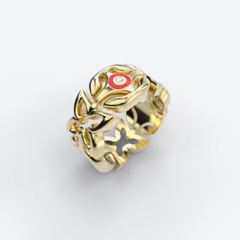Tayrona gold ring