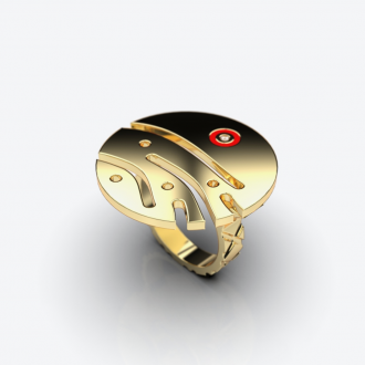 Riohacha gold ring